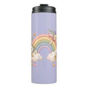 Watercolor Rainbow Gift – Charming Cloud Thermal Tumbler