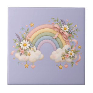 Watercolor Rainbow Gift – Charming Cloud Tile