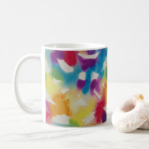 Watercolor Rainbow Mug