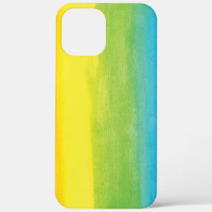 Watercolor Rainbow Pride Bright Vibrant iPhone 12 Pro Max Case