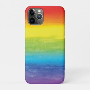 Watercolor Rainbow Pride Bright Vibrant Case-Mate iPhone Case