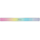 Watercolor Rainbow Ribbon Hair Tie