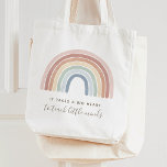 Watercolor Rainbow Teacher Appreciation Tote Bag<br><div class="desc">Surprise the teacher in your life or treat yourself (if you're the teacher) to this colourful mug,  featuring a watercolor rainbow and a thougthful saying. Personalise the saying with your own words to make it special to you.</div>