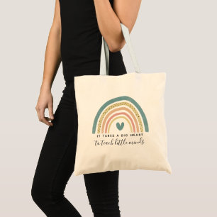 Watercolor Rainbow Teacher Appreciation  Tote Bag
