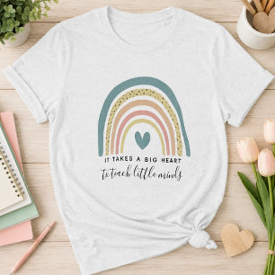 Watercolor Rainbow Teacher Appreciation Tri-Blend Shirt