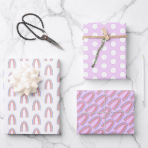 Watercolor Rainbow Wrapping Paper
