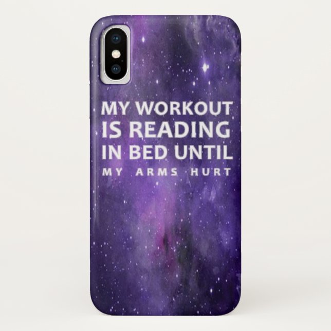 Watercolor Reading Workout Case (Back)