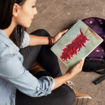 Watercolor Red Chile Ristra New Mexico