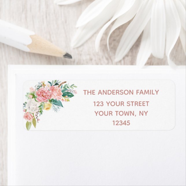 Watercolor Rose Gold Pink Glitter Sweet Sixteen  (Insitu)