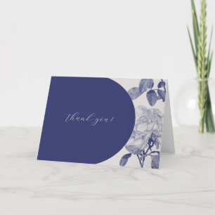 Watercolor Rose Thank you Card