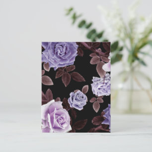 Watercolor Roses 21 Postcard