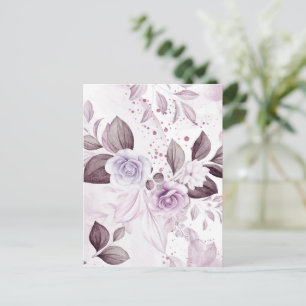 Watercolor Roses 2 Postcard