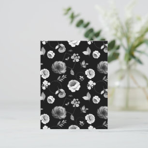 Watercolor Roses 33 Postcard