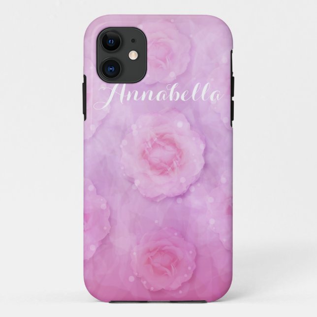 Watercolor roses Case-Mate iPhone case (Back)