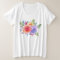 Watercolor Roses Floral Bouquet