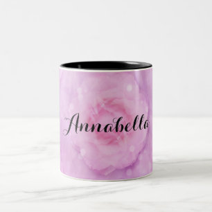 Watercolor roses Two-Tone coffee mug