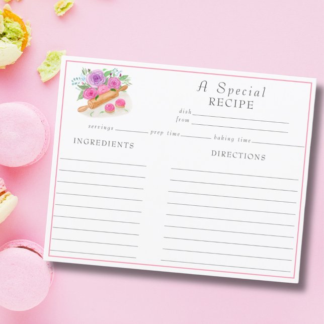 Watercolor Roses With Rolling Pin (Creator Uploaded)