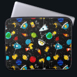 Watercolor Rubber Duck Astronauts Kids Outer Space Laptop Sleeve<br><div class="desc">Watercolor Rubber Duck Astronauts Kids Outer Space Laptop Sleeve.</div>