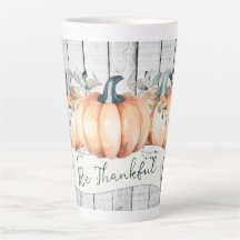 Watercolor Rustic Pumpkins