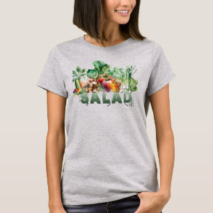 Watercolor Salad T-Shirt