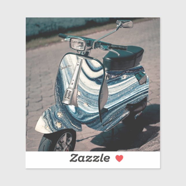 watercolor scooter (Sheet)