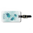 Watercolor Sea Turtles Ocean