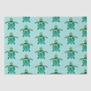 Watercolor Sea Turtles Tissue Paper