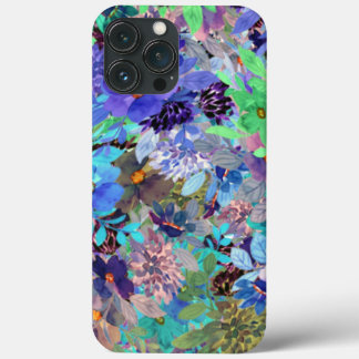 Watercolor seamless floral pattern OtterBox iPhon iPhone 13 Pro Max Case