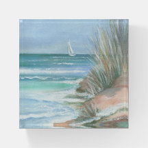 Watercolor Seascape Paperweight