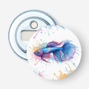 Watercolor Series: Betta Fish Bottle Opener