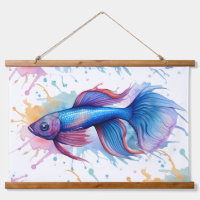 Watercolor Series: Betta Fish