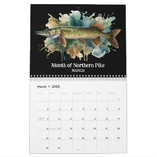Watercolor Series: Fish Aura 2 Calendar
