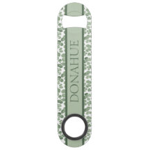 Watercolor Shamrock Clover Patterned