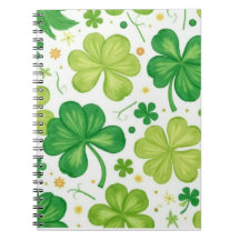 Watercolor Shamrock Pattern