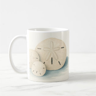 Watercolor Shell Mug – Calm Coastal Style