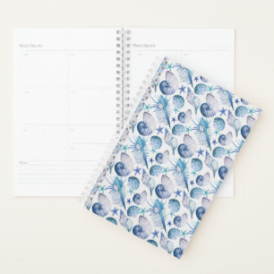 Watercolor Shells Planner