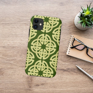 Watercolor Simple Gold Celtic Cross Pattern  Case-Mate iPhone Case