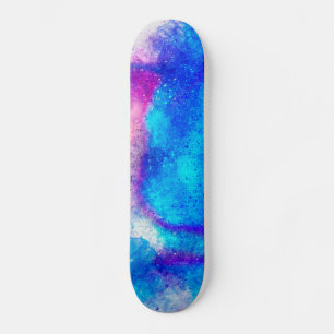 Watercolor Skateboard