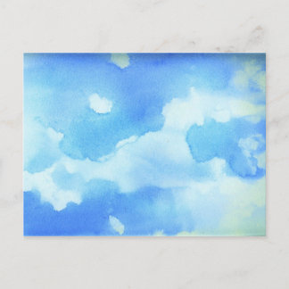 Watercolor Sky Postcard