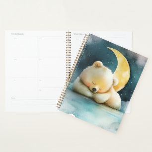Watercolor Sleeping Bear Planner