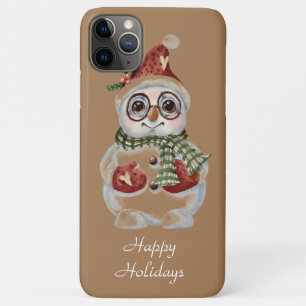 Watercolor Snowman Case-Mate iPhone Case
