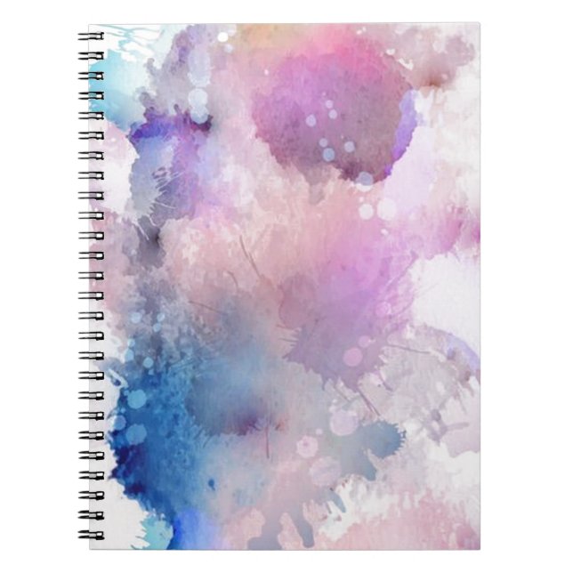 Watercolor Spiral Notebook (Front)