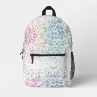 watercolor splash backpack