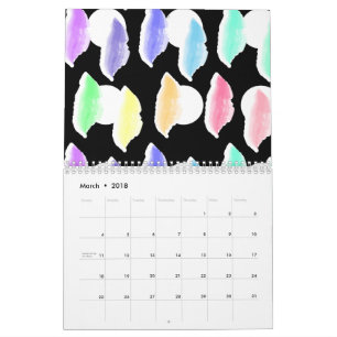 Watercolor Splash! Calendar