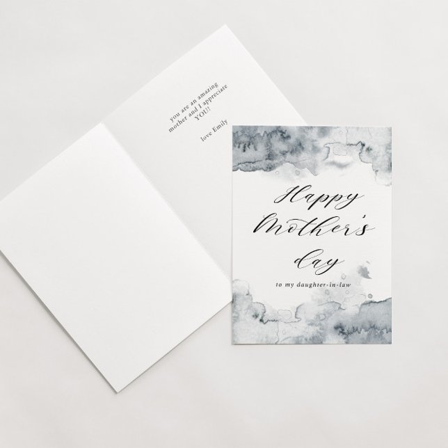 Watercolor Splash Happy Mother's Day Card (Creator Uploaded)