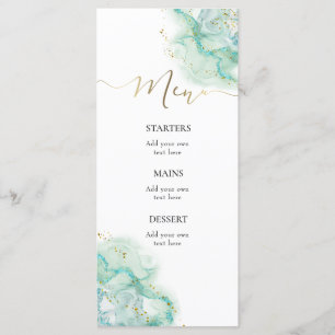 watercolor splash ink Menu