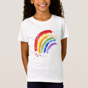 Watercolor Splash Rainbow T-Shirt