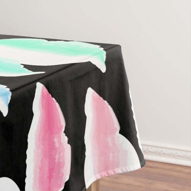 Watercolor Splash! Tablecloth (In Situ)