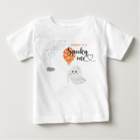Watercolor Spooky One 1st Birthday