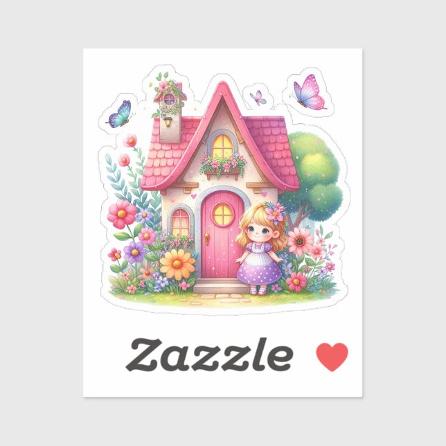 Watercolor Spring Baby Fairy (Sheet)
